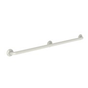 NEWPORT BRASS 45" L, Two Post, Solid Brass, 42" Grab Bar in Biscuit, Biscuit 1200-3942/65